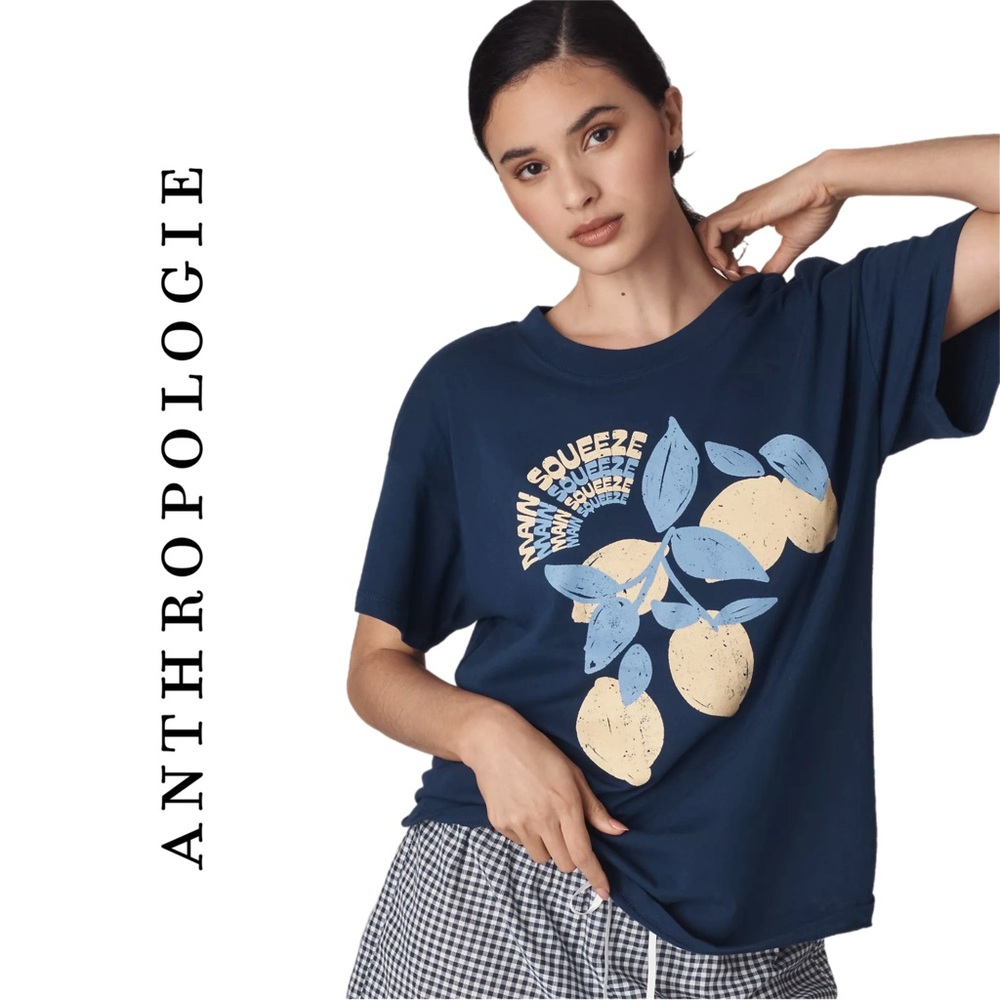 Anthropologie Girl Dangerous Main Squeeze Graphic Tee